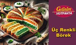 Gelinim Mutfakta Üç Renkli Börek Tarifi: Üç Renkli Börek nasıl yapılır?