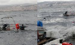 Kocaeli'deki lodos, 6 tekneyi kıyıya gömdü: Balıkçılar zor durumda