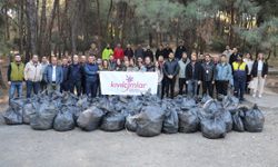 Manisa'da gönüllülerden çevre bilinci çağrısı