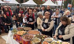 Milas'ta Zeytin Hasat Şenliği'nde Yemek Yarışması Heyecanı