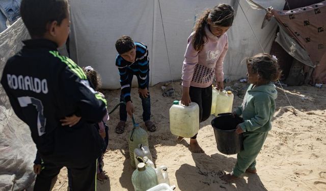 BM: Gazze'de su kaynaklı hastalıklar yayılıyor