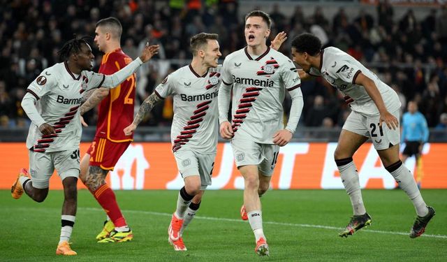 Bayer Leverkusen adım adım finale! Roma: 0 - Bayer Leverkusen: 2