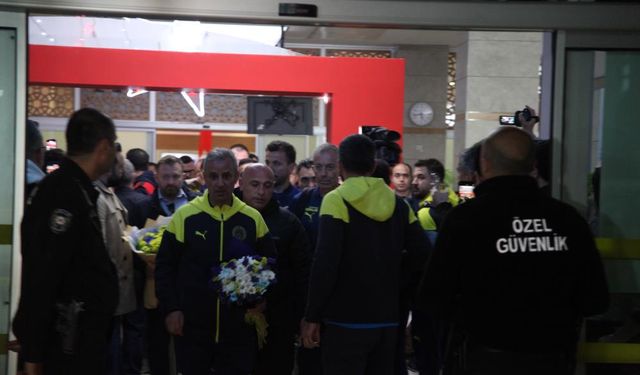 Fenerbahçe kafilesi Konya'ya geldi!