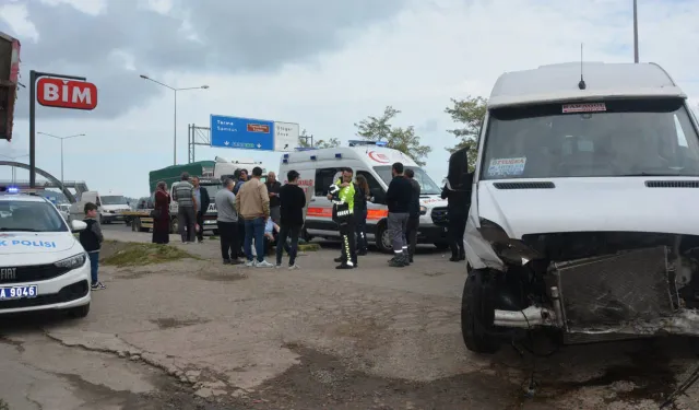 Ordu Ünye'de korkunç trafik kazası: Tekstil işçileri kazada yaralandı!