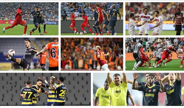 Süper Lig'de maçlar tamamlandı: İşte Trendyol Süper Lig'de görünüm!