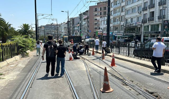 Kabataş-Bağcılar tramvay hattında teknik arıza oluştu: Seferler aksadı!
