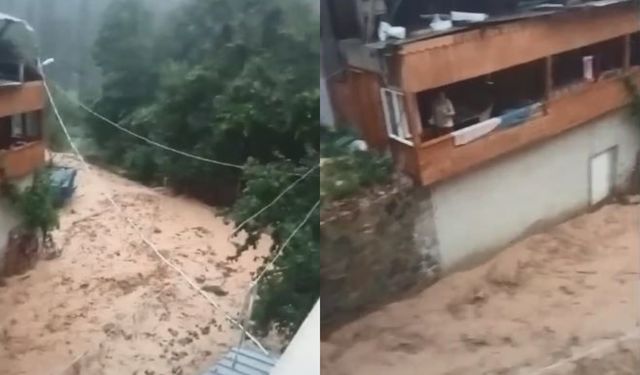 Artvin'de sel felaketi: Köyler sular altında, yollar ulaşıma kapandı!
