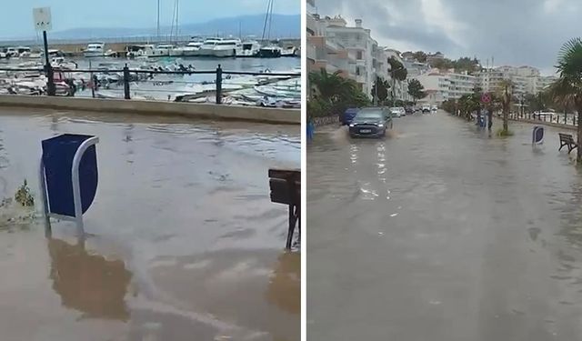 Bursa'da zor anlar: Yoğun yağış hayatı felç etti!