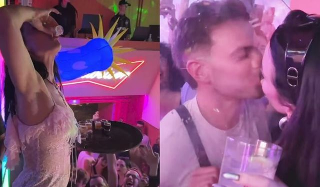 Katy Perry'den sürpriz hareket: Gece kulübünde hayranıyla öpüştü!