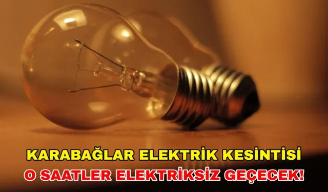 Karabağlar elektrik kesintisi: 23 Ekim’de planlarınızı yenileyin - Gediz Elektrik kesintisi