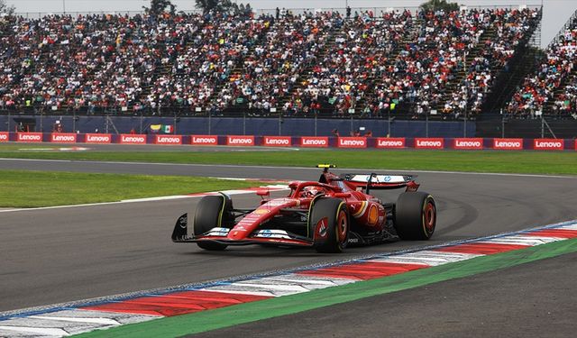 Carlos Sainz, Ferrari ile Meksika Grand Prix’sini Kazandı