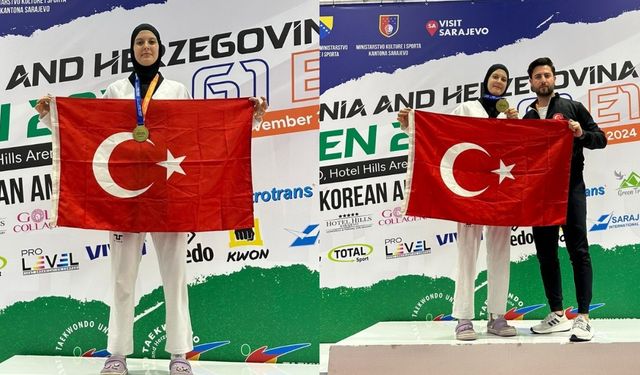 Aydınlı Elifnaz Köseoğlu, Avrupa Şampiyonu oldu