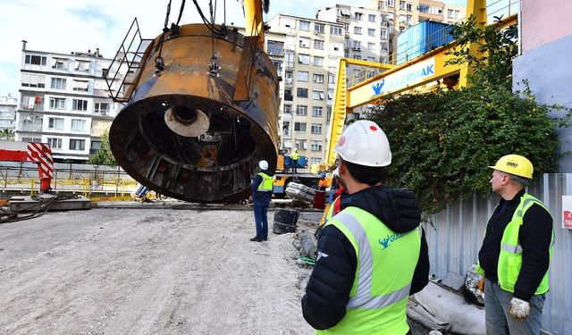 Buca Metrosu'nun tünel kazıları hızla sürüyor: TBM Şirinyer'e doğru ilerliyor