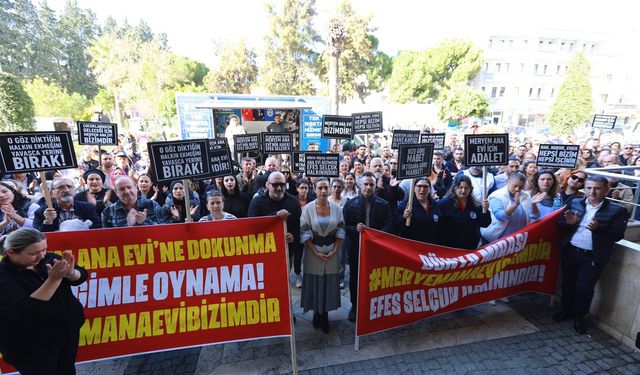 Efes Selçuk Belediyesi emekçilerinden Meryem Ana tepkisi: Ekmeğimle Oynama!