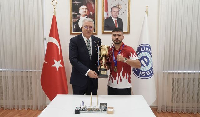 Egeli milli sporcu, Avrupa Şampiyonu oldu