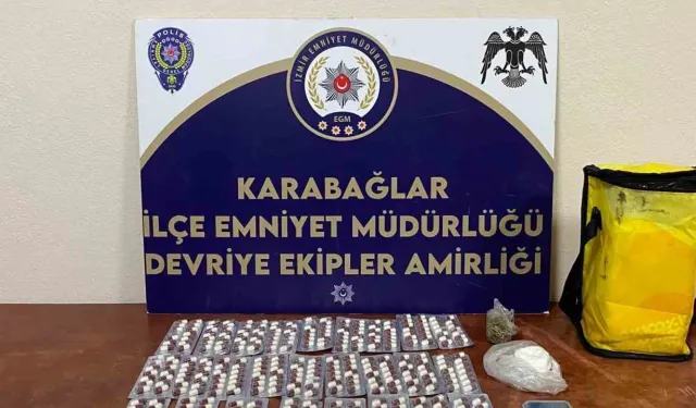 Karabağlar’da şüpheli hareketler yakalattı: Çöpte yüklü miktarda yasaklı madde bulundu!