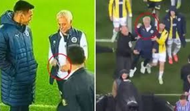 PFDK'dan Fenerbahçe'ye şok : Mourinho'ya 1 maç ceza!