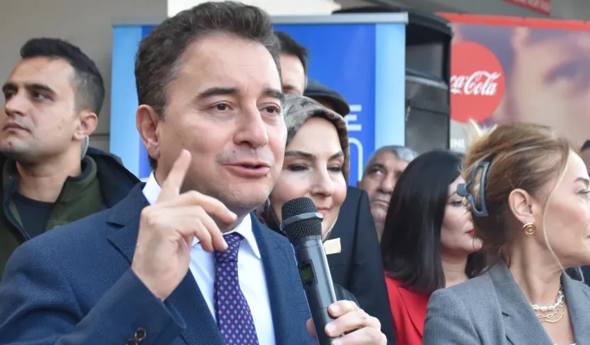 DEVA Partisi Genel Başkanı Ali Babacan'dan 'Cumhurbaşkanlığı' açıklaması