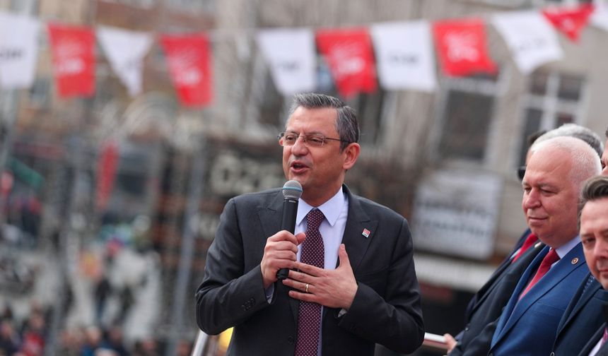 CHP Genel Başkanı Özgür Özel, son mitingi için Turgutlu'ya geliyor