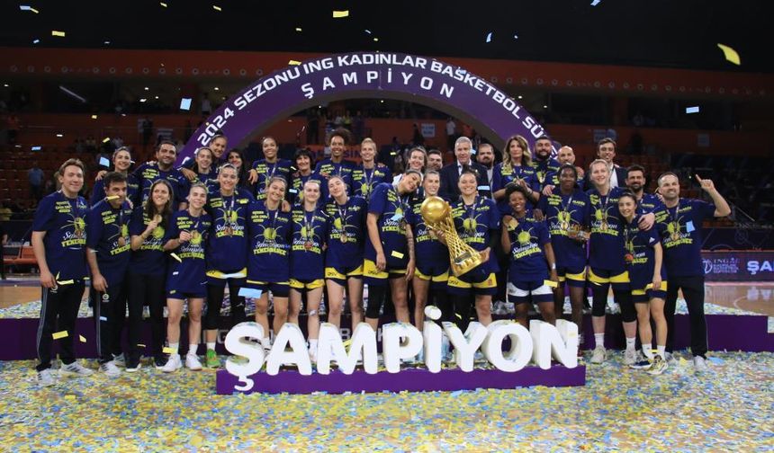 Fenerbahçe üst üste 6. kez şampiyon!