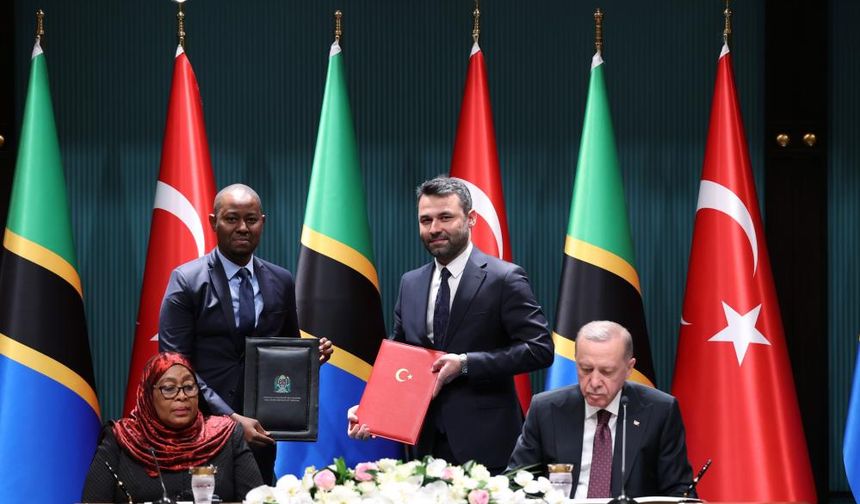 Türkiye Tanzanya arasında 6 önemli anlaşma