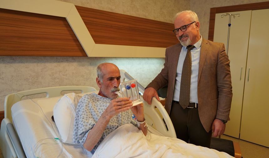 63 yaşında KOAH hastası sağlığına kavuştu: “Artık rahatça nefes alabiliyorum”