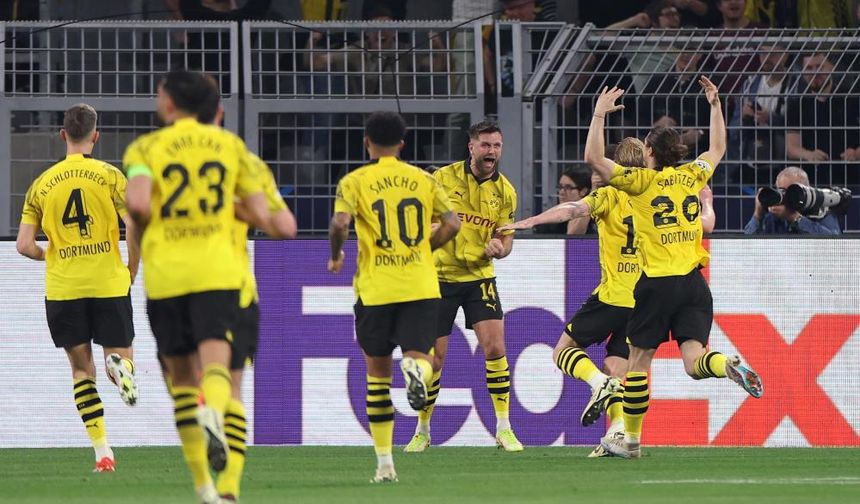 Alman ekip avantajı yakalad! Borussia Dortmund: 1 - Paris Saint-Germain: 0