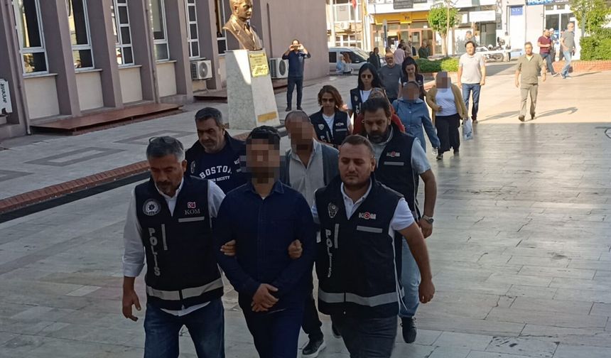 Aydın'da 'KISKAÇ-15' operasyonu: 7 gözaltı, 3 tutuklama!