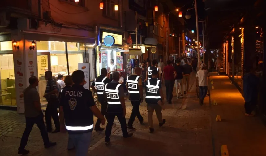 Eskişehir'de asayiş operasyonu: 176 kişi ve 12 araç sorgulandı!