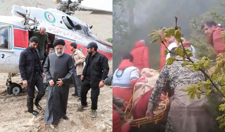 İran Cumhurbaşkanı Reisi'nin cenazesi Tebriz'e sevk ediliyor