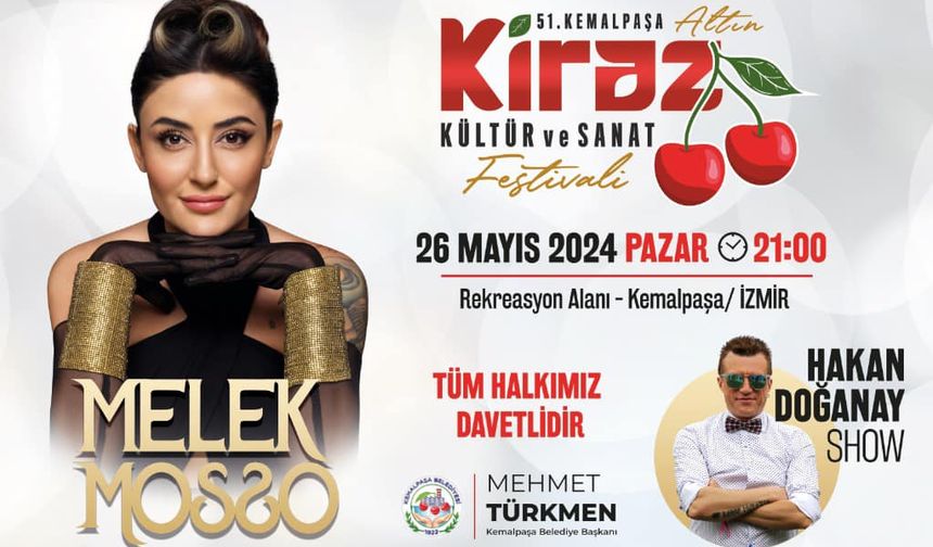 Kemalpaşa Kiraz Festivali 51'inci kez kapılarını açıyor