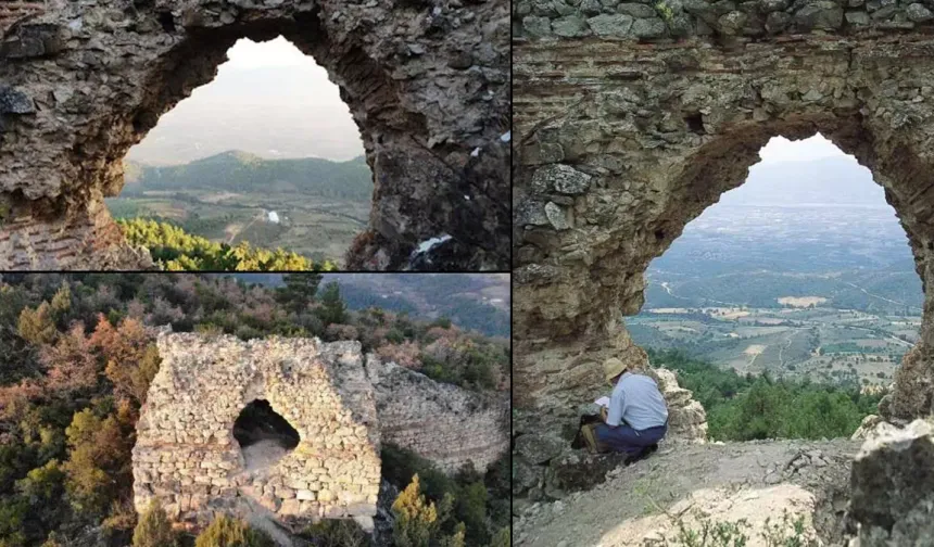 Cennet Türkiye'nin en özel kalelerinden: Mekece Kalesi