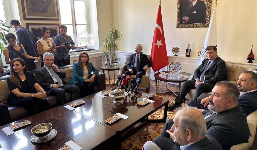 Kılıçdaroğlu ve Cemil Tugay görüştü