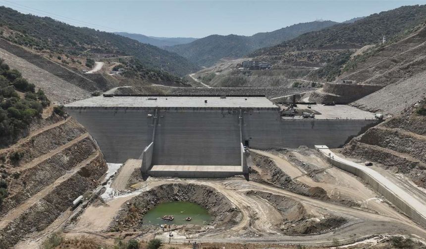 Aydın'ın can damarı Sarıçay Barajı: 66 milyon metreküp su depolayacak!