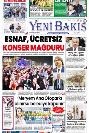 05.11.2024 Yeni Bakış Gazetesi