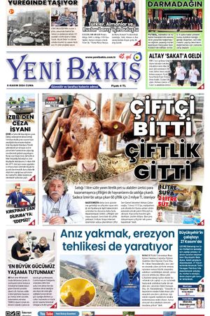 08.11.2024 Yeni Bakış Gazetesi