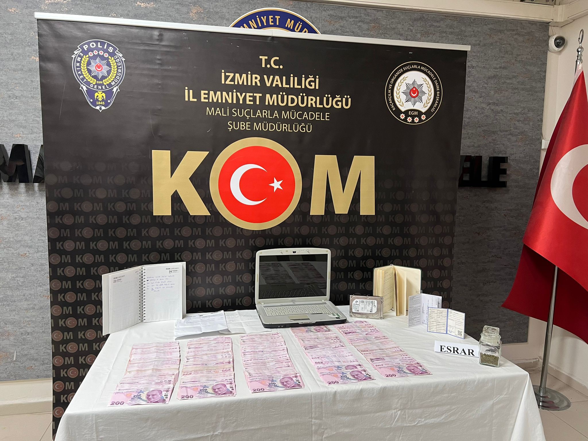 İzmir'de Kafes Operasyonu 25 şüpheli gözaltına alındı (4)