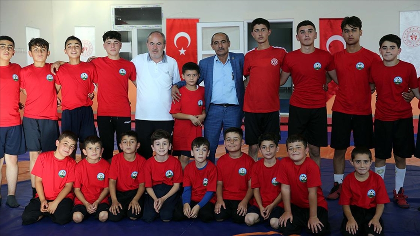 Tokat Çıkrık köyü güreş kulübü, genç yeteneklere kapılarını açıyor-4