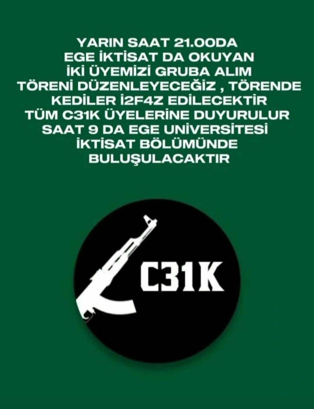 C31K Nedir C31K Neden Tt Oldu C31K Ekibi Kimdir 2