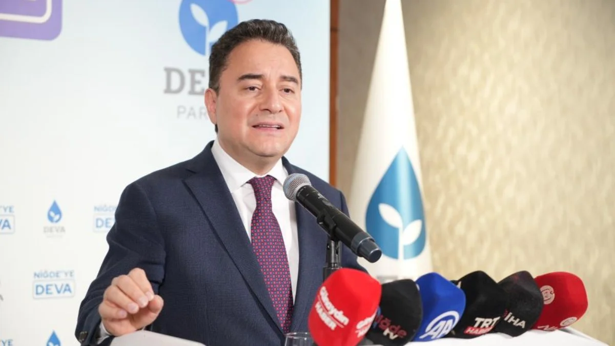 Deva Partisi Genel Baskani Ali Babacan 81 Ilde Aday Cikarmak Icin Hazirliklarimiz Suruyor