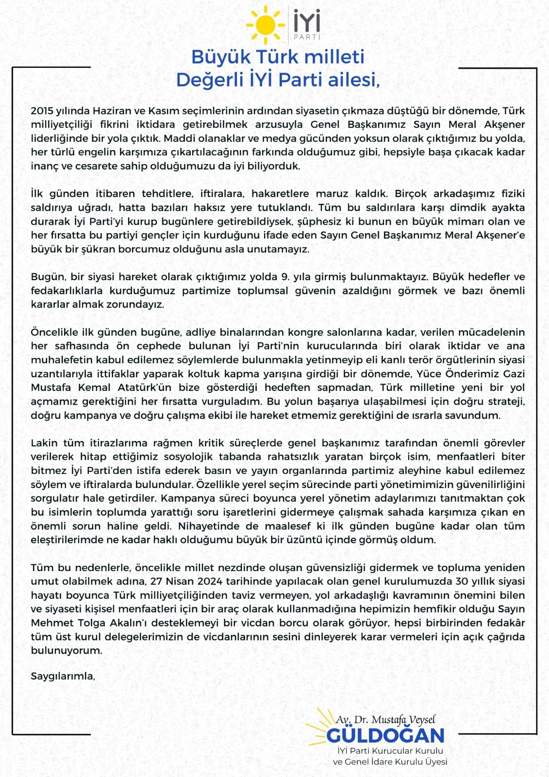 Avukat Mustafa Veysel Guldogan Kimdir Mustafa Veysel Guldogan Iyi Partide Hangi Adayi Deste 2