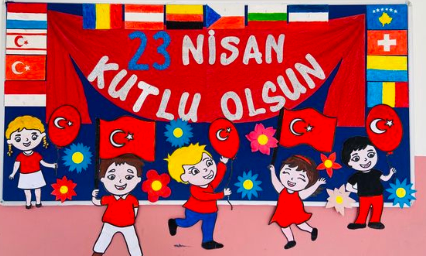 En Güzel 23 Nisan Pano Fikirleri (2)