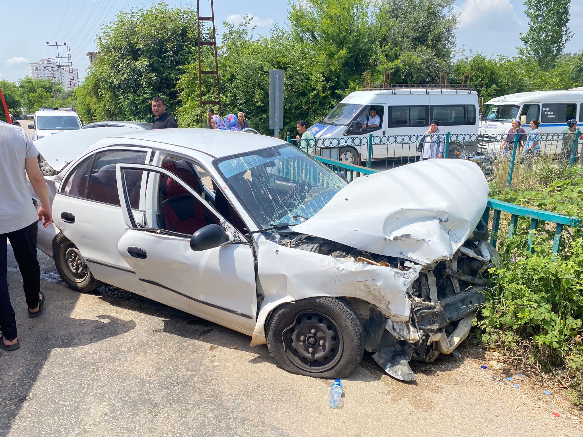 Adana'nın Kozan Ilçesinde Trafik Kazası 5 Yaralı