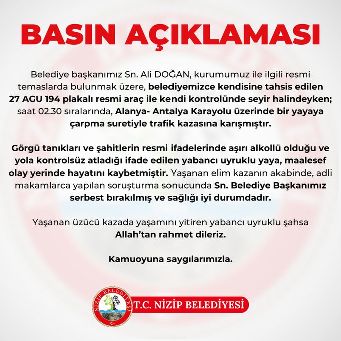 Nizip Belediye Başkanı Ali Doğan 2