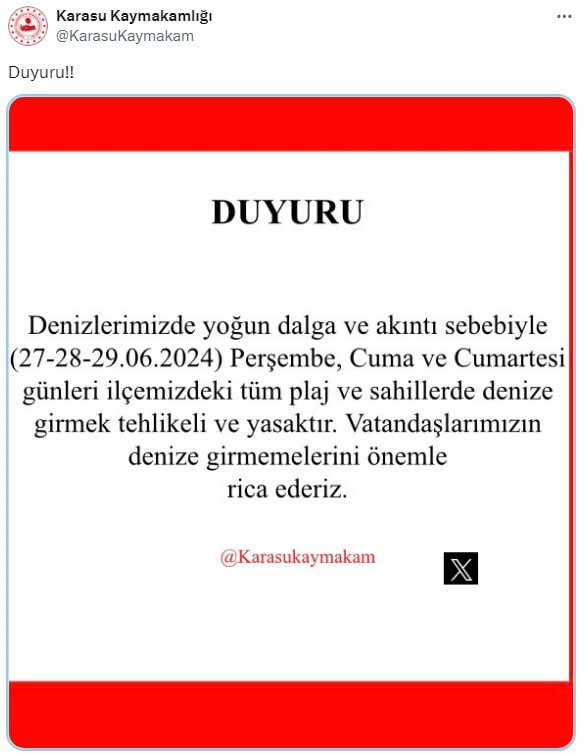 Sakaryada Yasayanlar Bu Haberi Okumadan Gecmeyin O Ilcelerde Denize Girmek Yasaklandi (1)