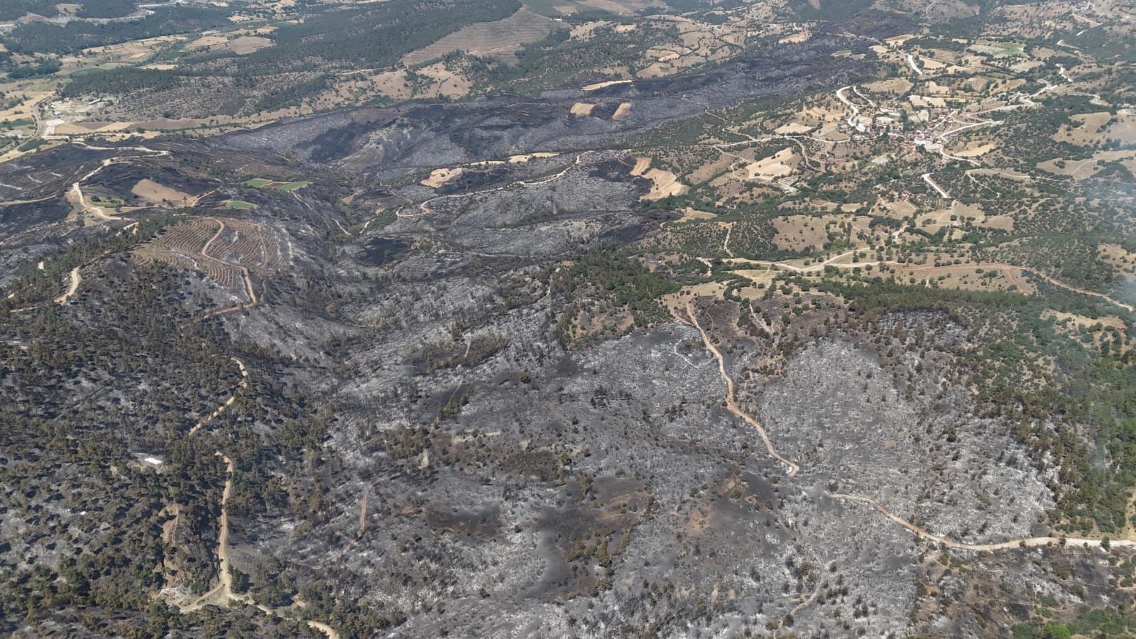 Yangin Alarmi Yeniden Caldi Bursada Alevler Yayiliyor (2)