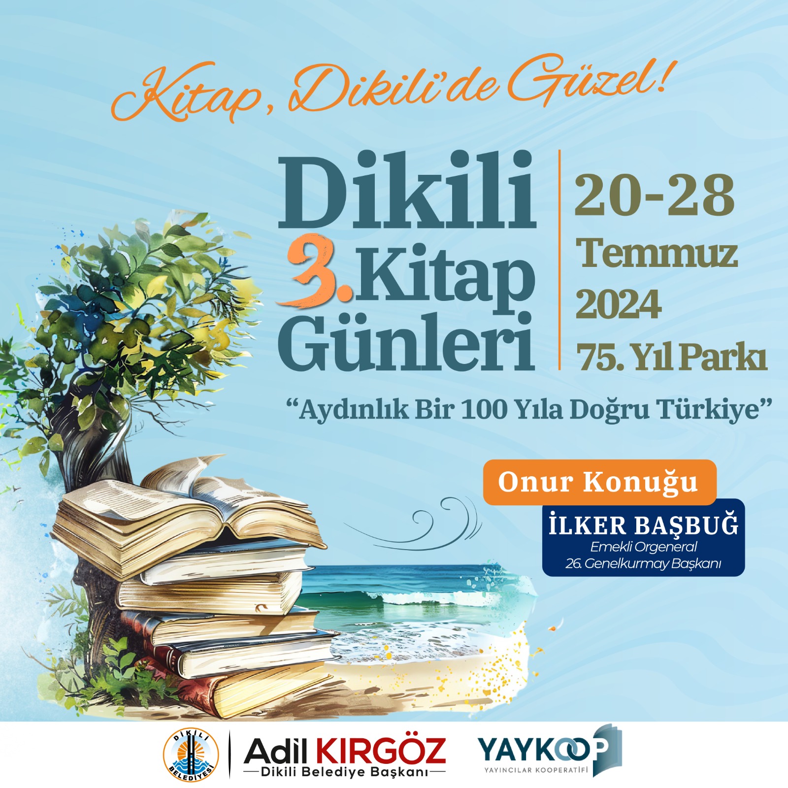 3 Dikili Kitap Gunleri 20 Temmuzda Basliyor 1