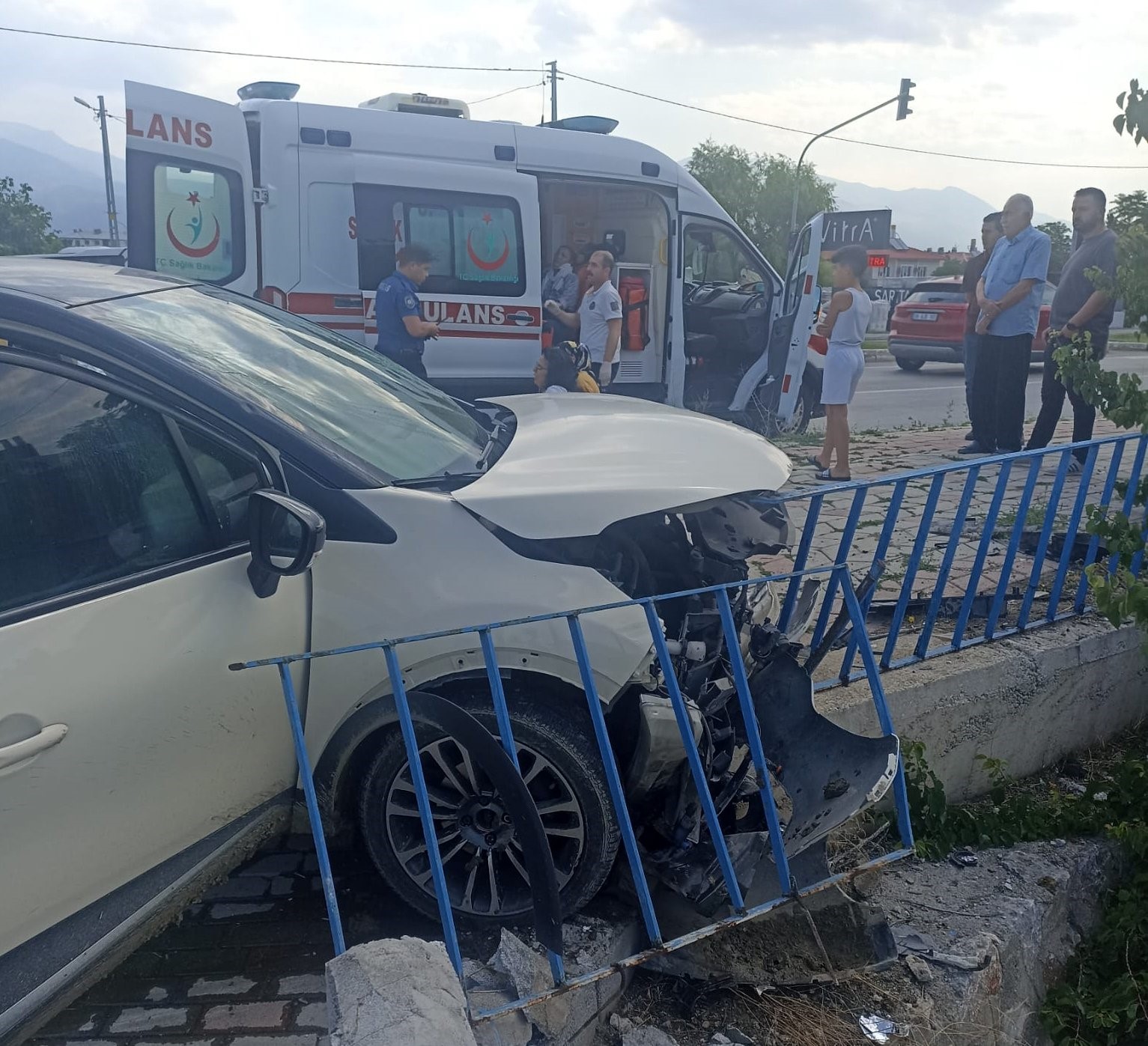 Erzincan Ulalar Mahallesi'nde Trafik Kazası 7 Kişi Yaralandı!