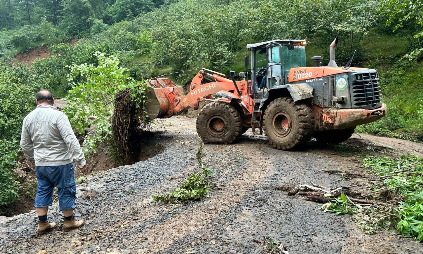 Ordu'da Sel Felaketi Sonrası Büyük Mücadele! (2)