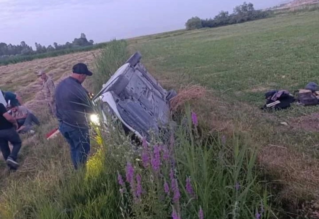 Van Bitlis Karayolunda Trafik Kazası 3 Yaralı! (1)